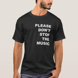 音楽のTストップシャツはやめて Tシャツ