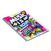 音楽はあなたのスーパーパワーオプション2 ノートブック (右側)