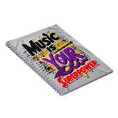 音楽はあなたのスーパーパワーオプション2 ノートブック (右側)