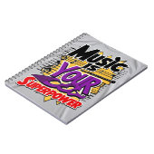 音楽はあなたのスーパーパワーオプション2 ノートブック (左側)