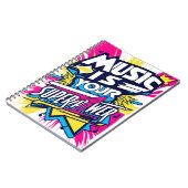 音楽はあなたの超大国 ノートブック (左側)