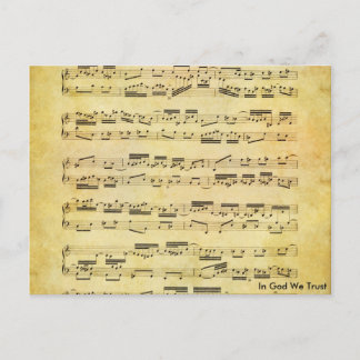 音楽はがき24 ポストカード