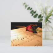 音楽はがき28 ポストカード (スタンド正面)