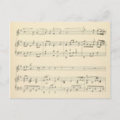 音楽はがき36 ポストカード (正面)