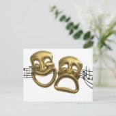 音楽はがき37 ポストカード (スタンド正面)