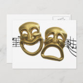 音楽はがき37 ポストカード (正面/裏面)