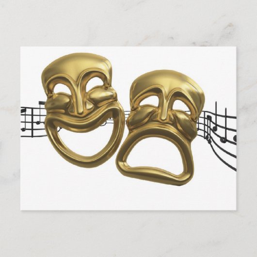 音楽はがき37 ポストカード (正面)