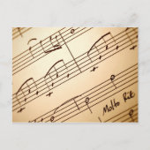 音楽はがき3 ポストカード (正面)