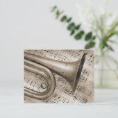 音楽はがき44 ポストカード (スタンド正面)