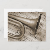 音楽はがき44 ポストカード (正面/裏面)