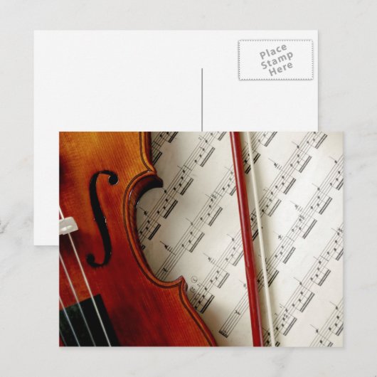 音楽はがき9 ポストカード (正面/裏面)