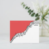 音楽はがき ポストカード (スタンド正面)