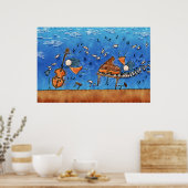 音楽はパワー ポスター (キッチン)