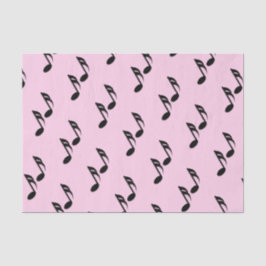 音楽はピンクに注意します 薄葉紙