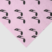 音楽はピンクに注意します 薄葉紙 (詳細)