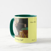 音楽はライトを持って来ます マグカップ (正面左)