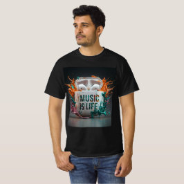 音楽はライフカラフル- Air Pods Tシャツ