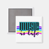 音楽はライフマグネット マグネット (正面/裏面)