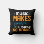 音楽は世界を動かす クッション (正面)