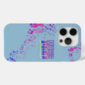 音楽は人々をつなぐ | Case-Mate iPhoneケース (裏面 (横))