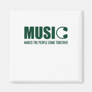 音楽は人々を結来ぶ マグネット
