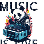 音楽は人の上に存在する Tシャツ