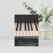 音楽は人生である ポストカード (スタンド正面)