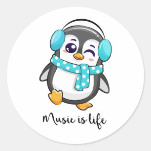音楽は人生である ラウンドシール