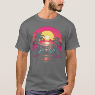音楽は人生の情熱な少年 Tシャツ