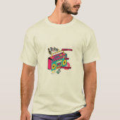 音楽は人生の脈動。 Tシャツ (正面)