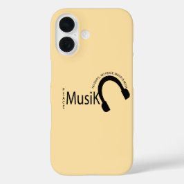 音楽は人生 - 音楽好きのためのiPhoneカバーケース iPhone 16ケース