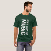 音楽は人生 Tシャツ (正面フル)