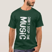 音楽は人生 Tシャツ (正面)
