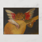 音楽は天使の言葉であるとも言われている ポストカード (正面)
