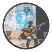 音楽は心の薬だ アイスホッケーパック (正面)