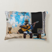 音楽は心の薬だ アクセントクッション (裏面)