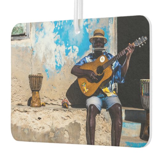 音楽は心の薬だ カーエアーフレッシュナー (左)