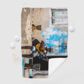 音楽は心の薬だ ゴルフタオル (インサイチュ)