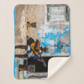 音楽は心の薬だ シェルパブランケット (正面)