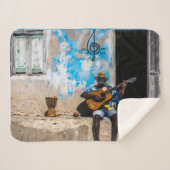 音楽は心の薬だ シェルパブランケット (正面(横))