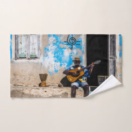 音楽は心の薬だ バスタオルセット