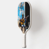 音楽は心の薬だ ピックルボールラケット (左)