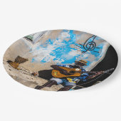 音楽は心の薬だ ペーパープレート (アングル)