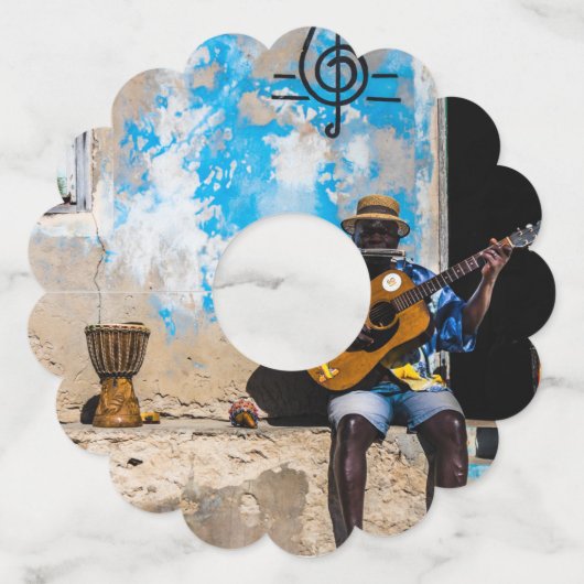 音楽は心の薬だ ワイングラスタグ (裏面)