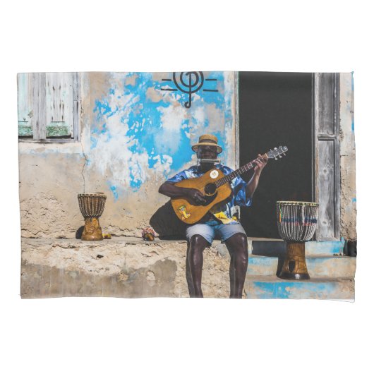 音楽は心の薬だ 枕カバー (正面)