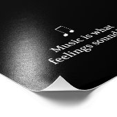 音楽は感覚 フォトプリント            (角)