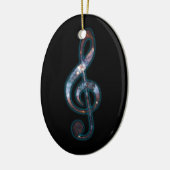 音楽は普遍的 セラミックオーナメント (左)