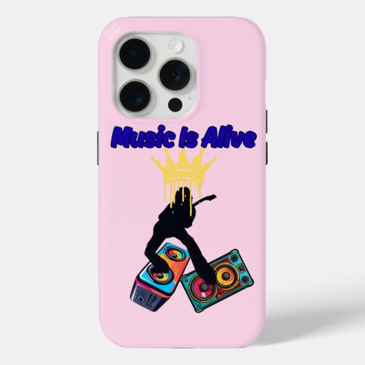 音楽は生きている Case-Mate iPhoneケース (裏面)