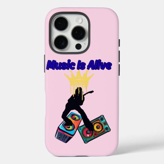 音楽は生きている Case-Mate iPhoneケース (裏面)
