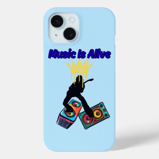 音楽は生きている Case-Mate iPhoneケース (裏面)